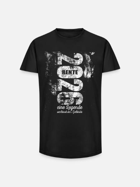 A legend leaves the site - Retirement 2026 - Long Fit Men's T-Shirt - black