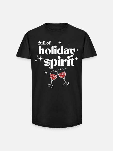 Voller Urlaubsstimmung - Long Fit Männer T-Shirt - Schwarz