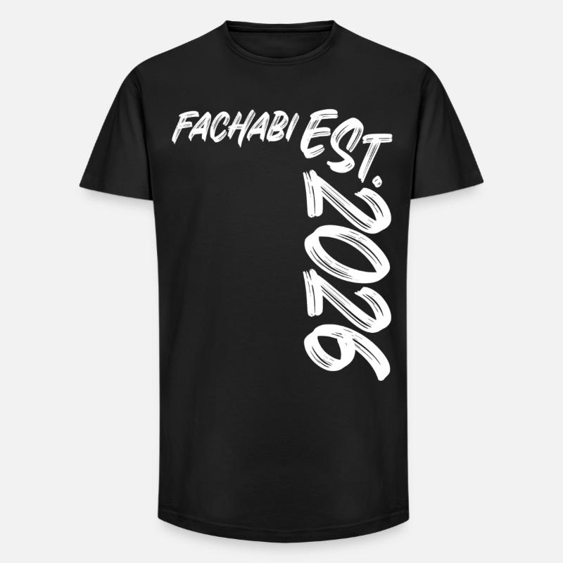 Fachabi 2026 - Long Fit Männer T-Shirt - Schwarz