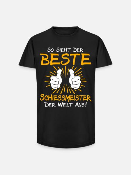 Schiessmeister Gift Idea - Long Fit Men's T-Shirt - black