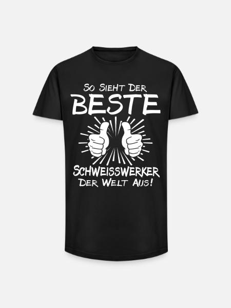 Best Welding Worker - Long Fit Men's T-Shirt - black