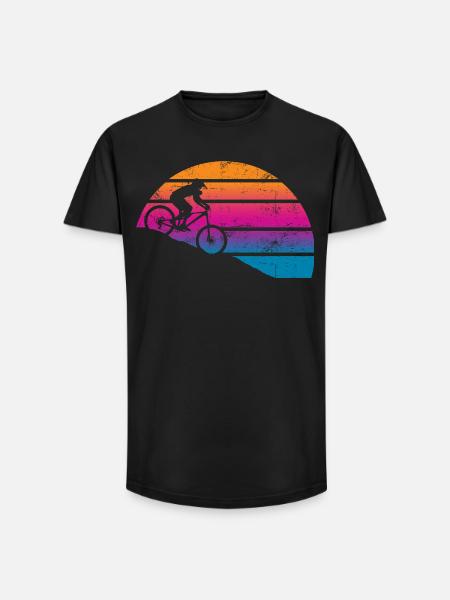 Hrvatska Fussball - Long Fit Männer T-Shirt - Schwarz
