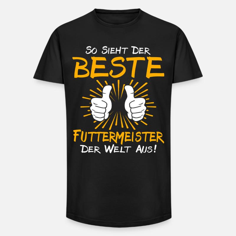 Futtermeister Geschenkidee - Long Fit Männer T-Shirt - Schwarz