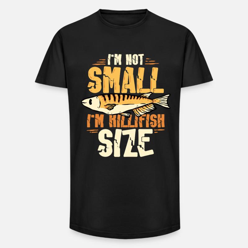 Zahnkarpfen Killfisch Zahnkärpflinge - Long Fit Männer T-Shirt - Schwarz