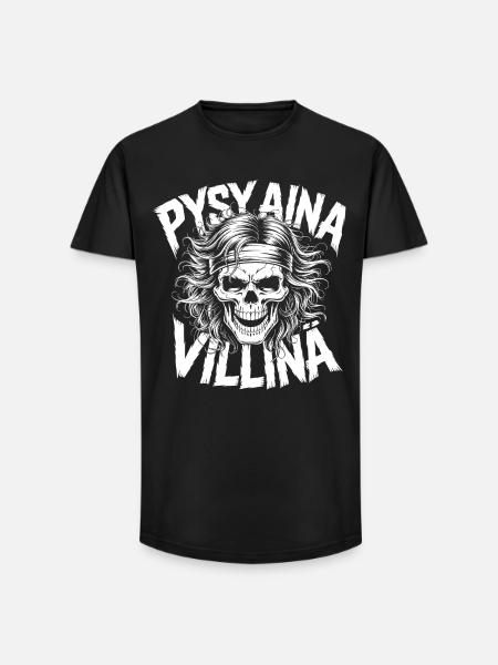 Wild Skull Design - Long Fit Men's T-Shirt - black
