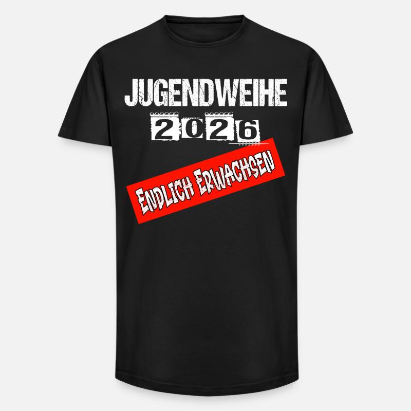 Jugendweihe - Jugendweihe 2026 - Long Fit Männer T-Shirt - Schwarz