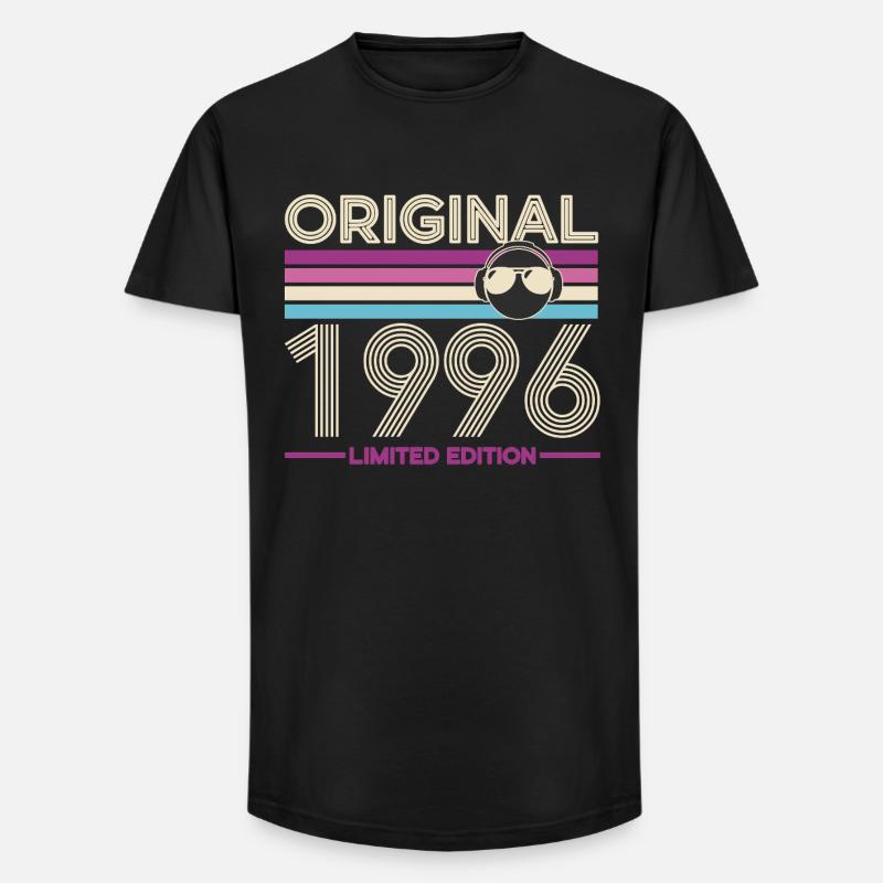 Originale limitierte Edition von 1996 - Long Fit Männer T-Shirt - Schwarz
