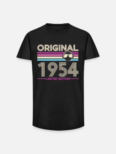 Original 1954 Limited Edition - Long Fit Men's T-Shirt - black