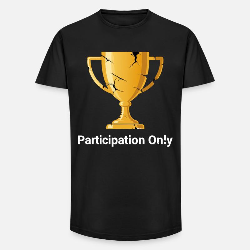 Coppa dei Partecipanti - T-shirt uomo a vestibilità lunga - nero