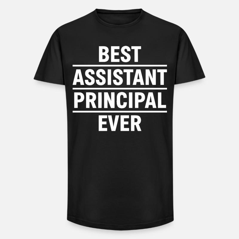 Best Assistant Principal Ever - Long Fit Männer T-Shirt - Schwarz