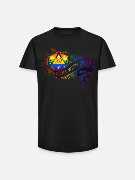 Roll with PRIDE again ! - T-shirt coupe longue homme - noir