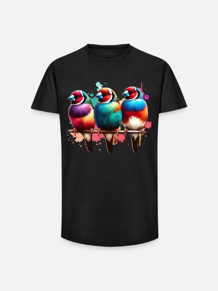 Gouldamadine Geschenk - Long Fit Männer T-Shirt - Schwarz