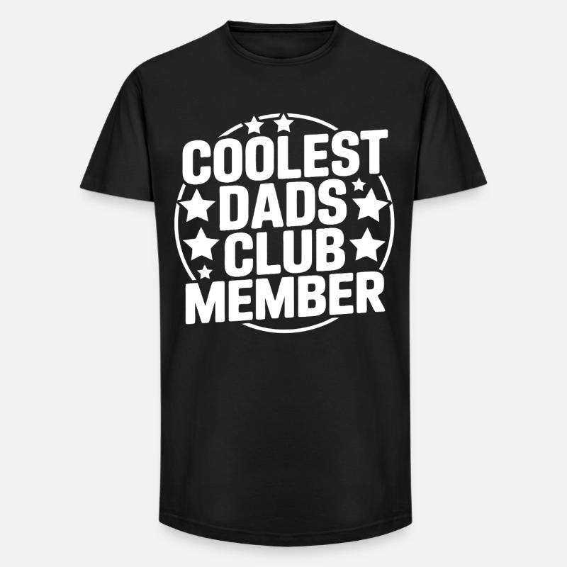Coolster Papa - Long Fit Männer T-Shirt - Schwarz