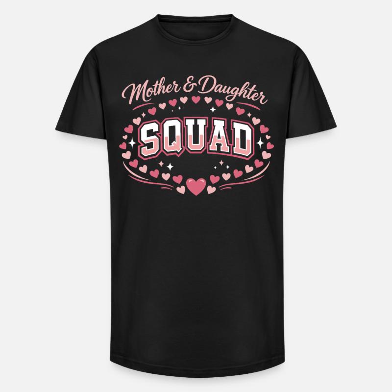 Mutter-Tochter-Trupp | Pink Komplizen Geschenk - Long Fit Männer T-Shirt - Schwarz