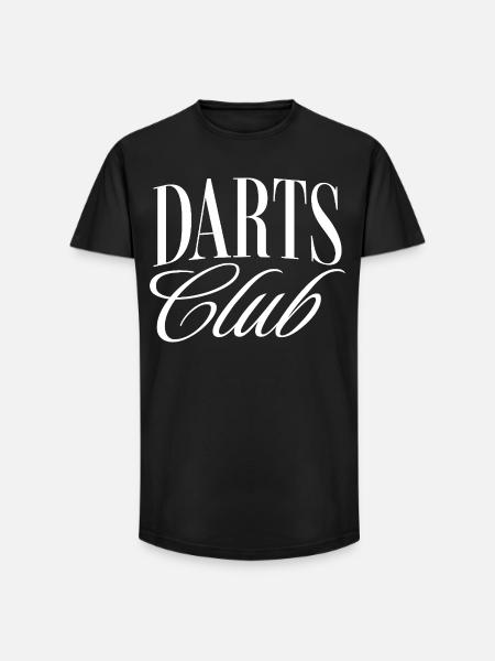 Darts Club - Long Fit Männer T-Shirt - Schwarz