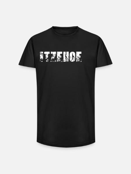 Itzehoe - Long Fit Männer T-Shirt - Schwarz