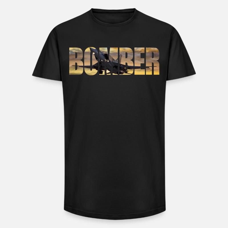 Bomber Tu-22 M3 - Long Fit Men's T-Shirt - black