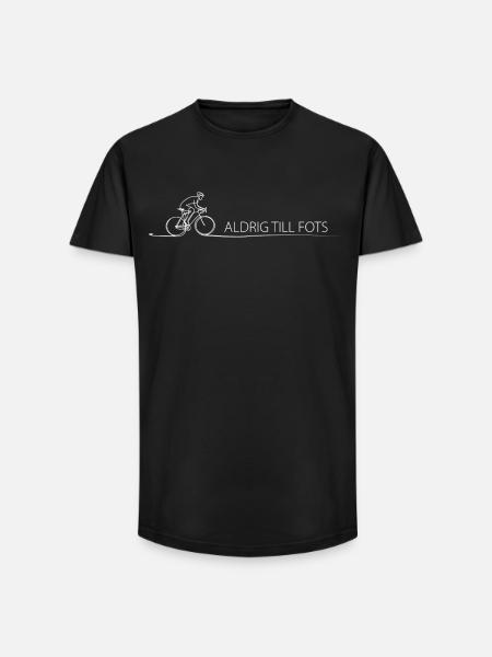 Radfahrer Spruch Geschenkidee Fahrrad - Long Fit Männer T-Shirt - Schwarz