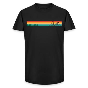 Vintage 1996 30th Birthday - Long Fit Men's T-Shirt - black - Front - AI Model Male 185 light (185cm)