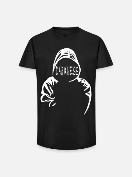 The Darkness - Long Fit Men's T-Shirt - black