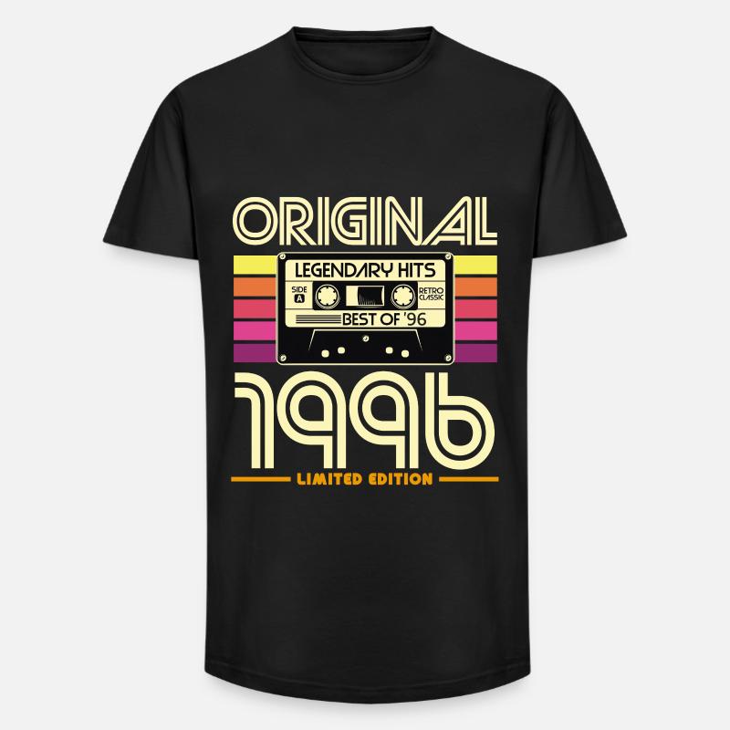 Original 1996 Édition Limitée - T-shirt coupe longue homme - noir