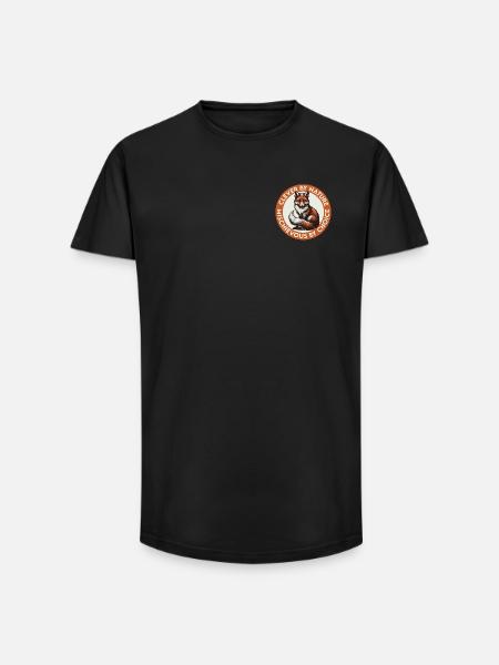Outfoxed Them All - Long Fit Men's T-Shirt - black