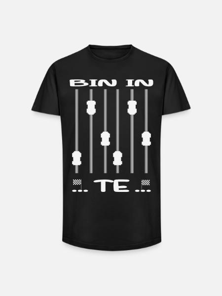 Rentner - Long Fit Männer T-Shirt - Schwarz