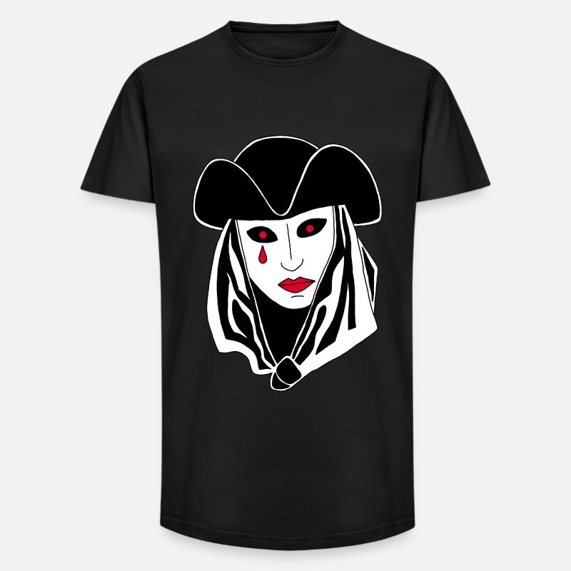 Das Phantom von Venedig - Long Fit Männer T-Shirt - Schwarz
