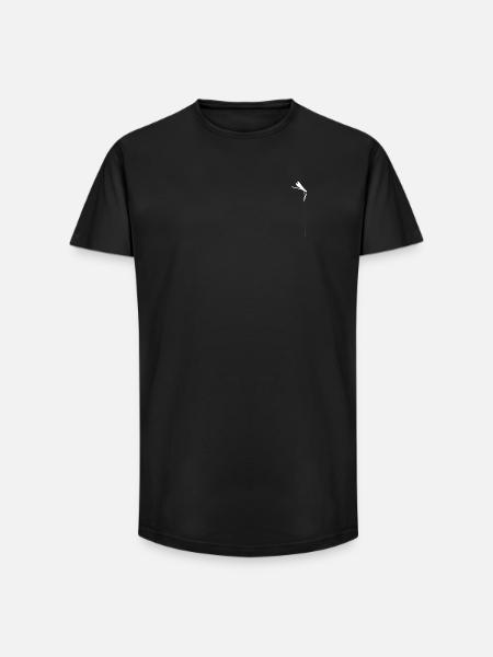 Zen-Libelle – Minimalistischer Kachimushi-Geist - Long Fit Männer T-Shirt - Schwarz
