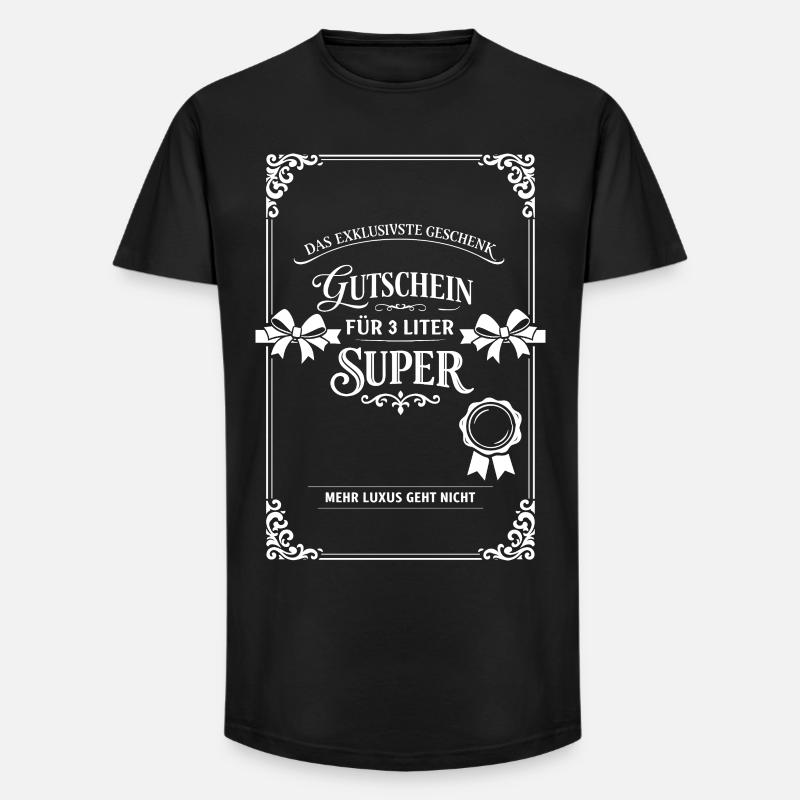 Das Exklusivste Geschenk - Long Fit Männer T-Shirt - Schwarz