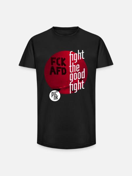 ThinkBick_Fight_the_good_fight_2026_3 - Long Fit Men's T-Shirt - black