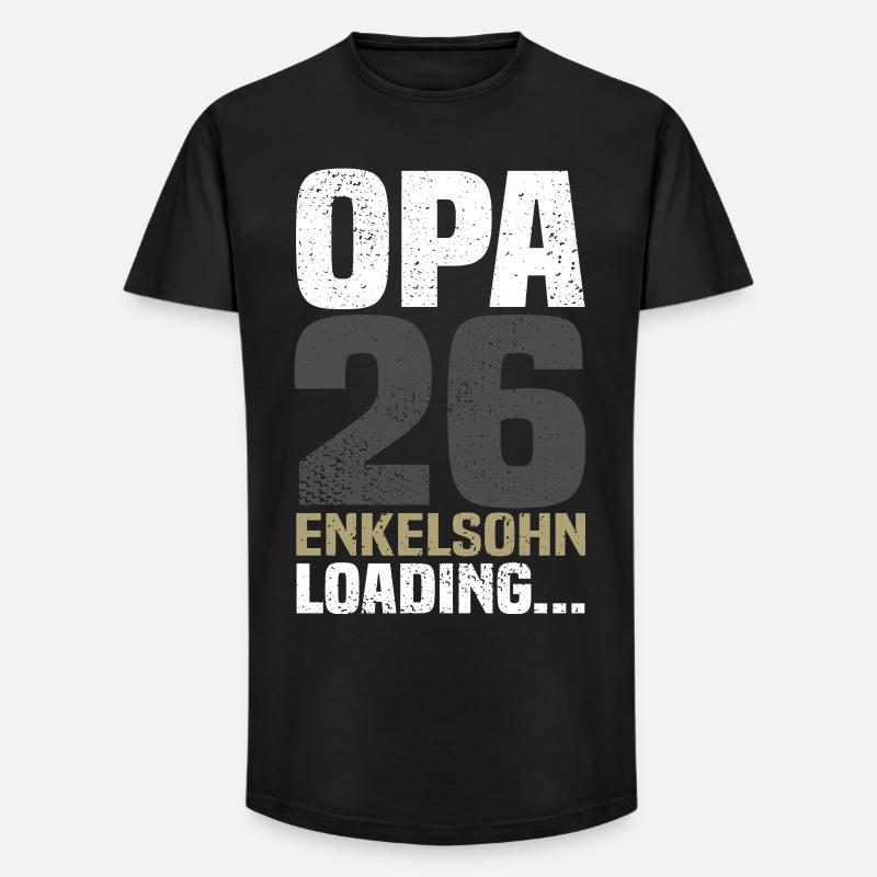 Opa 2026 - Long Fit Männer T-Shirt - Schwarz