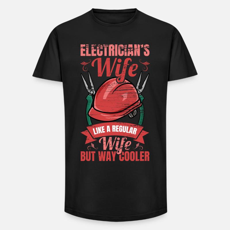 Electronics technician - Long Fit Men's T-Shirt - black