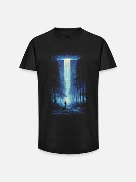UAP Encounter - Long Fit Men's T-Shirt - black