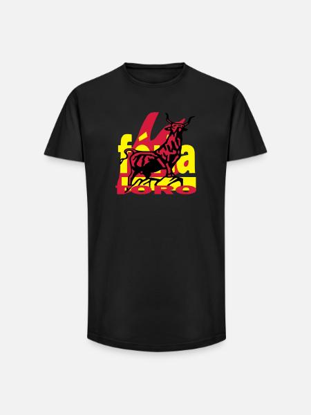 Feria 2 - Long Fit Men's T-Shirt - black