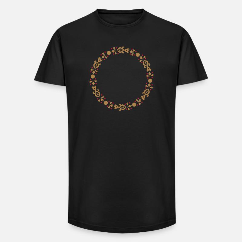 Nummer Eins 1 - Long Fit Männer T-Shirt - Schwarz