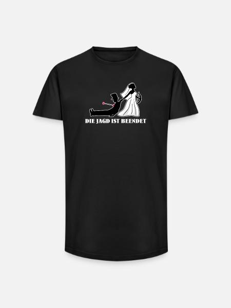 Junggesellinnenabschied Hochzeitsfeier Polterabend - Long Fit Männer T-Shirt - Schwarz