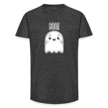 Halloween - T-shirt coupe longue homme - charbon - Devant - AI Model Male 185 light (185cm)