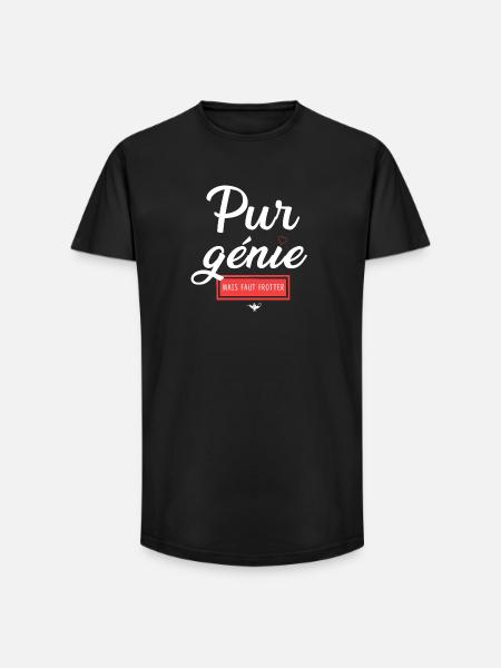 Humour and Emotion Chatastrophe - Long Fit Men's T-Shirt - black
