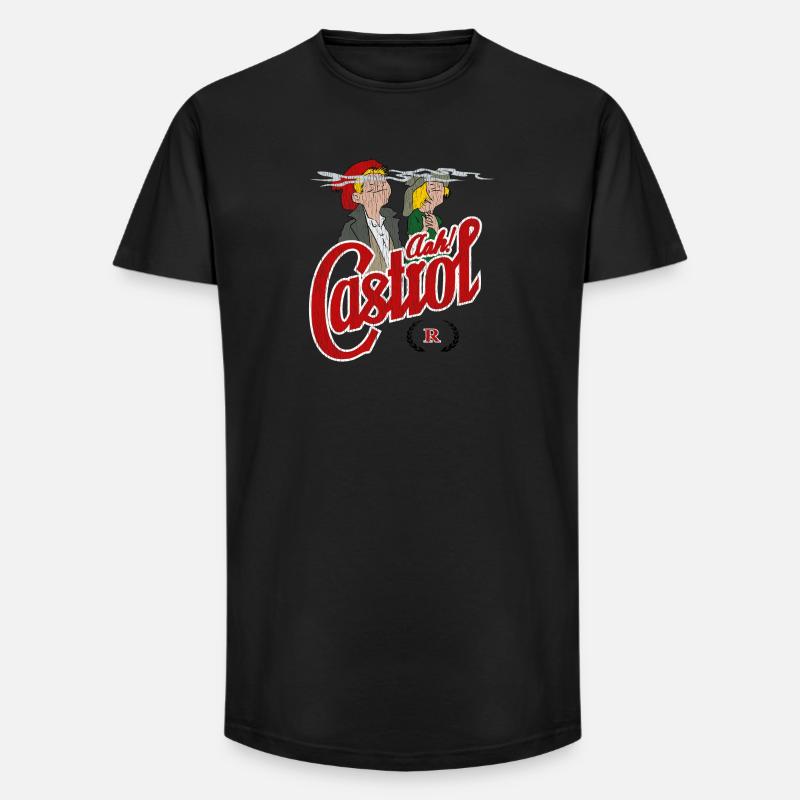 Aah Castrol R. - Long Fit Männer T-Shirt - Schwarz