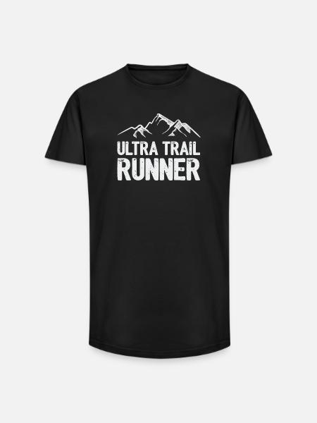 Ultra Trail Runner - Long Fit Men's T-Shirt - black