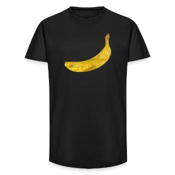 Snake banana - Long Fit Men's T-Shirt - black - Front - AI Model Male 185 light (185cm)