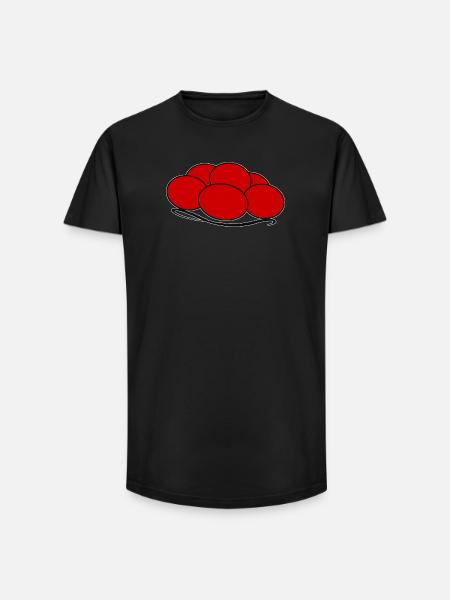 Bollenhut Forêt-Noire Fribourg - T-shirt coupe longue homme - noir