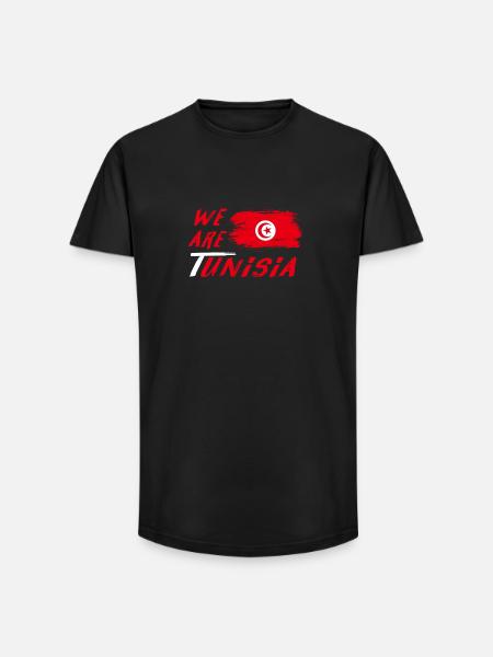We are Tunisia design / gift idea - Long Fit Men's T-Shirt - black