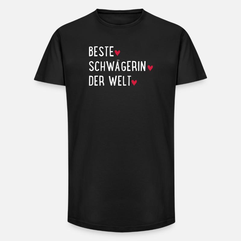 Beste Schwägerin der Welt - Long Fit Männer T-Shirt - Schwarz