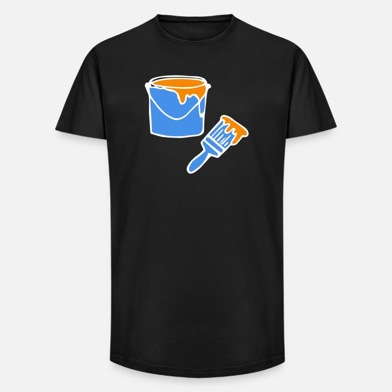 Painter Painter Painter - Long Fit Men's T-Shirt - black