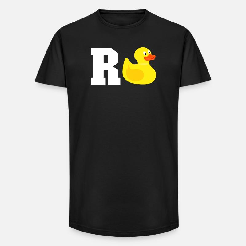 Rente - Long Fit Männer T-Shirt - Schwarz
