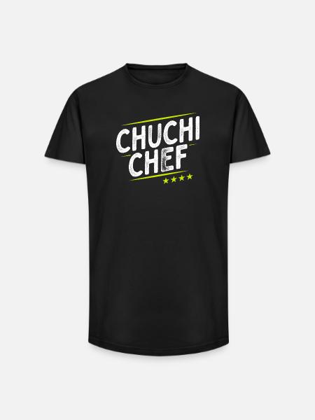Küchenchef - Chuchi Chef - Schweizerdeutsch - Long Fit Männer T-Shirt - Schwarz