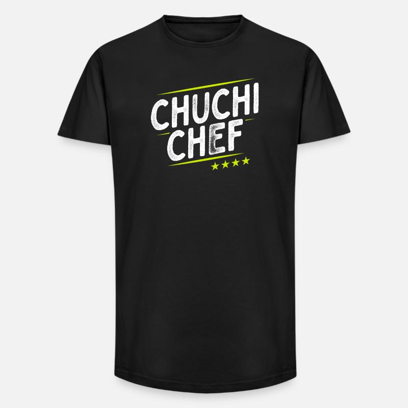 Küchenchef - Chuchi Chef - Schweizerdeutsch - Long Fit Männer T-Shirt - Schwarz