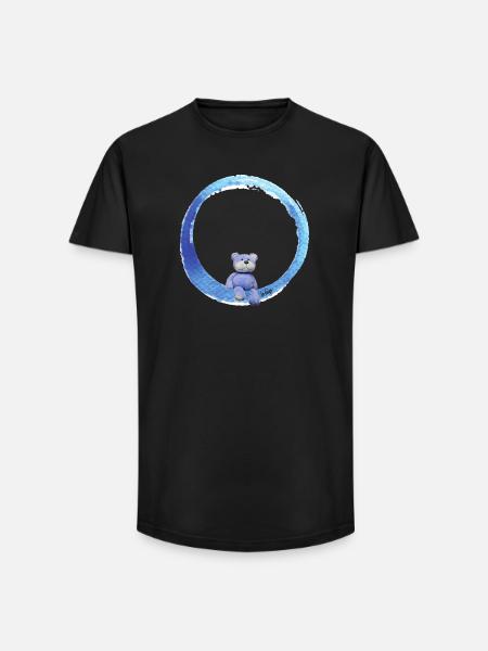 Stuffed animal - Long Fit Men's T-Shirt - black